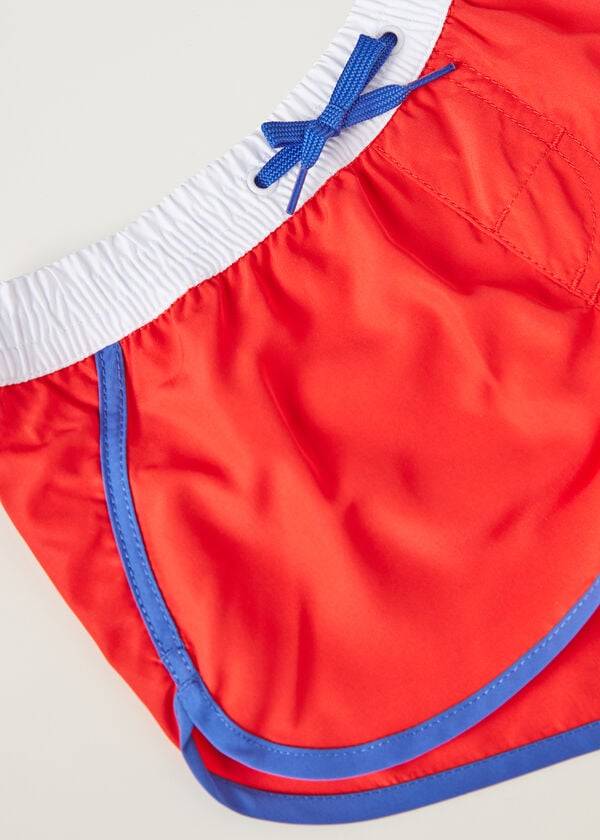 rote calzedonia venice eco-badeanzüge für kinder