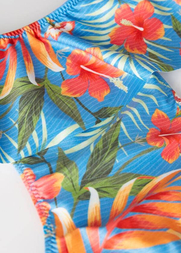 grüne calzedonia-einteiler-badeanzüge für kinder maui-stil