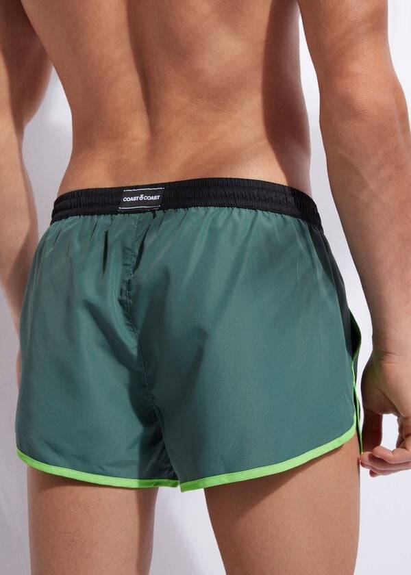 grüne calzedonia venice beach herren-badehose