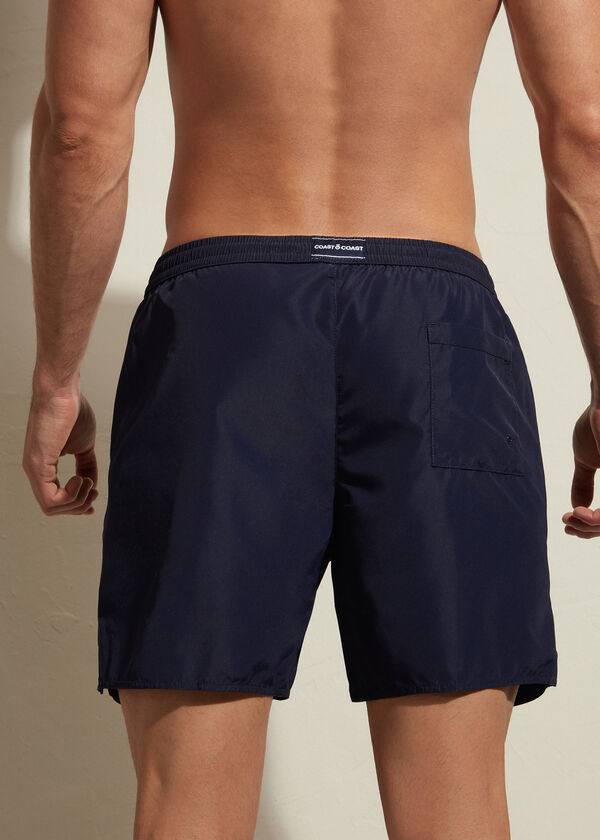 calzedonia formentera eco herren-badehose blau