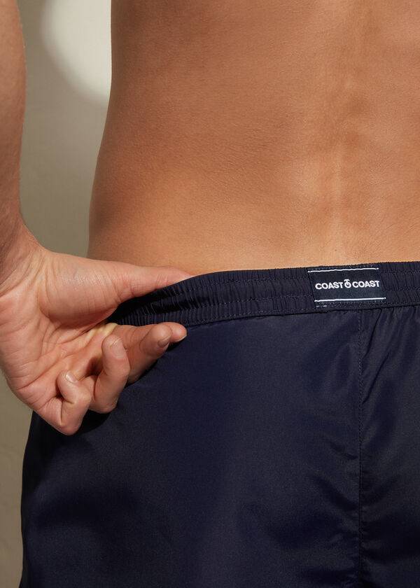 calzedonia formentera eco herren-badehose blau