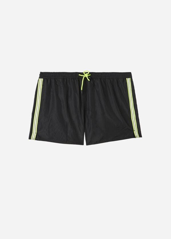 schwarze herren-badehose calzedonia ibiza eco