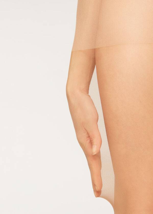 damen-leggings calzedonia 40 denier action medium sheer tight beige