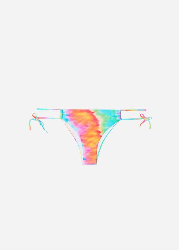 calzedonia brasilianische orlando damen-bikinihose mehrfarbig
