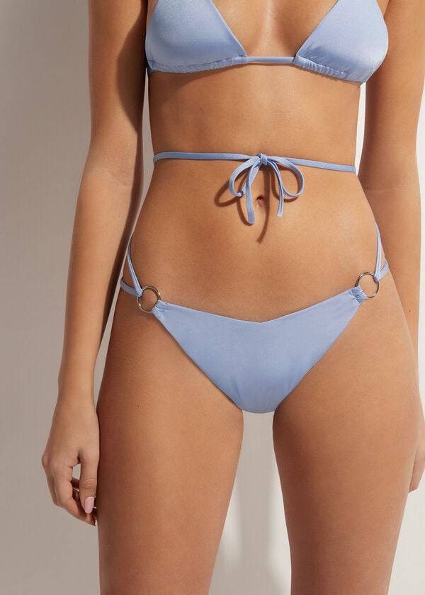 blaue calzedonia brazilian string abu dhabi damen-bikinihose