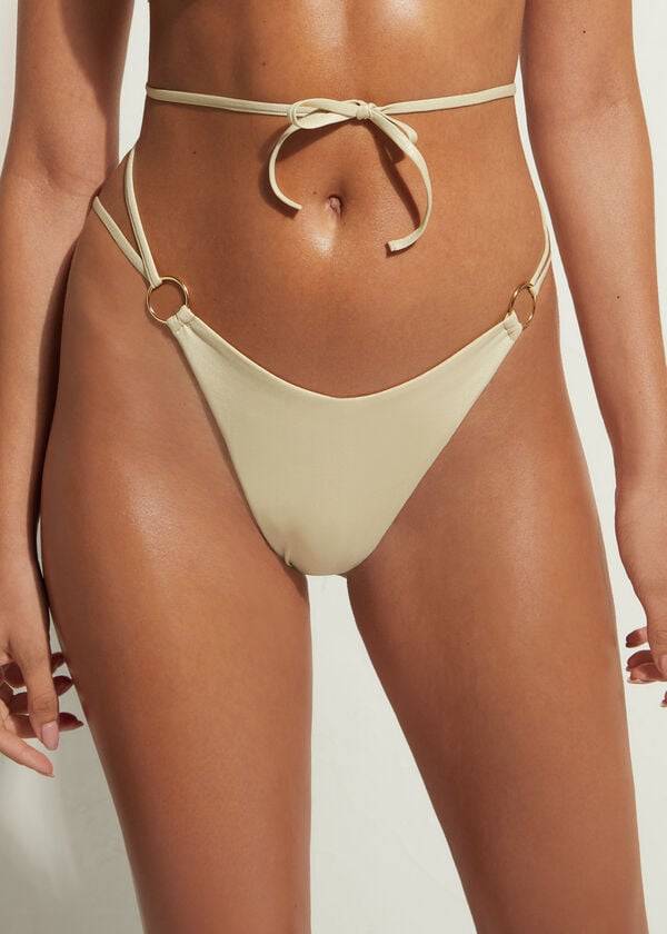 calzedonia brazilian string bikinihose für damen abu dhabi gold