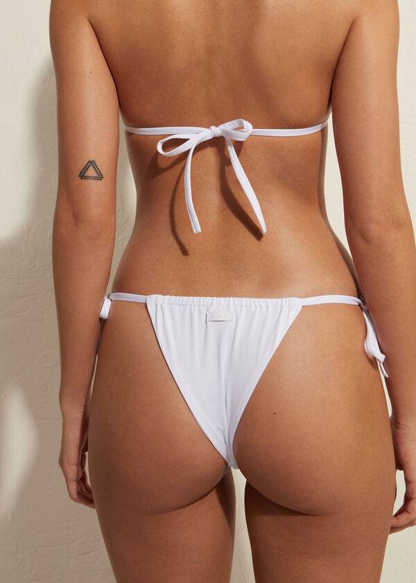 calzedonia brazilian string bikinihose für damen indonesien Öko-stil weiß