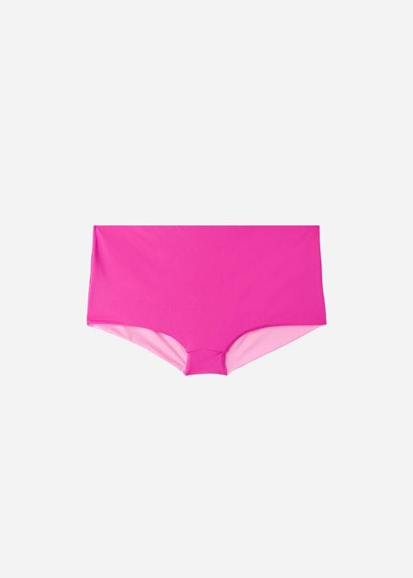 pinkfarbene calzedonia shorts für damen indonesische Öko-bikinihosen