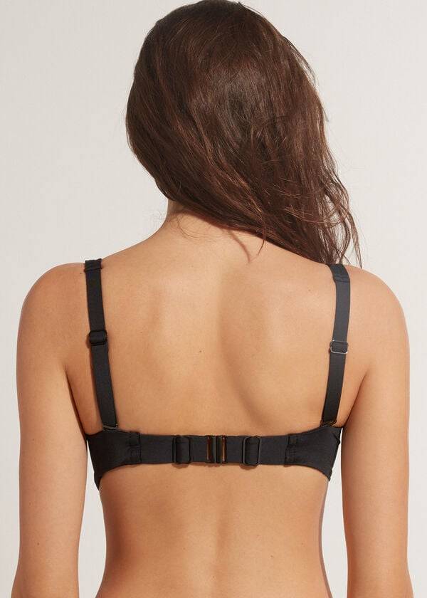calzedonia balconette indonesia eco cobey damen-bikinioberteil schwarz