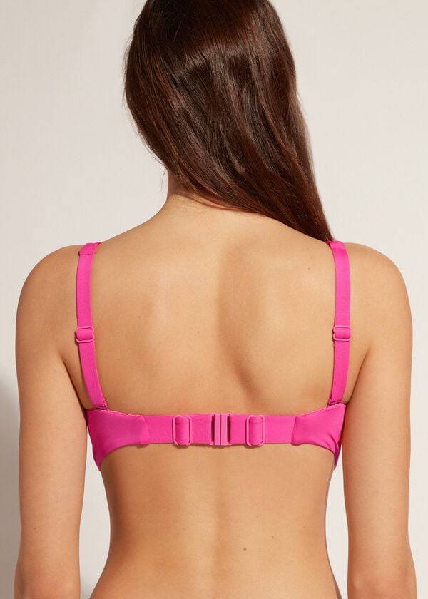 calzedonia balconette indonesia eco cobey bikinioberteil für damen in rosa