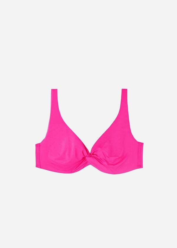 calzedonia balconette indonesia eco cobey bikinioberteil für damen in rosa
