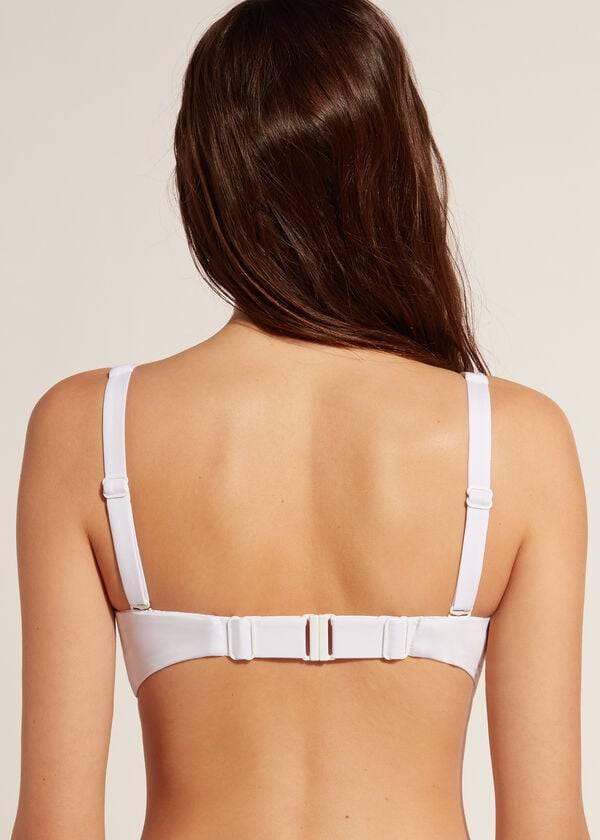 weiße calzedonia balconette indonesia eco cobey damen-bikinioberteile