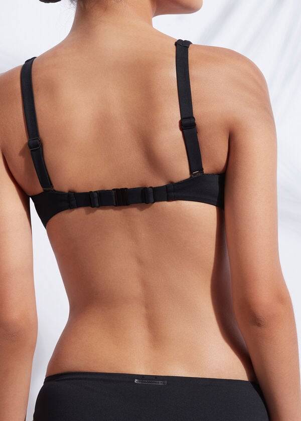 calzedonia balconette indonesia rosa damen-bikinioberteil schwarz