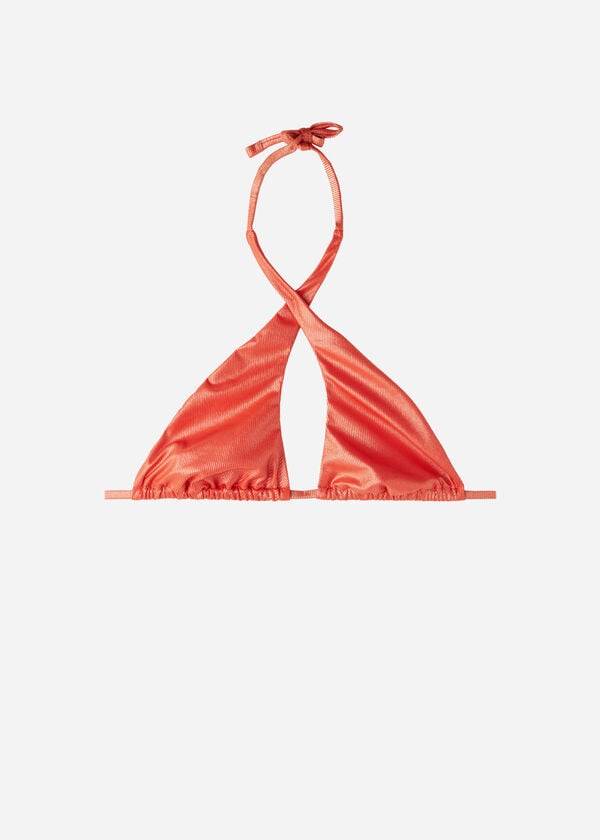 calzedonia bandeau antigua bikinioberteile für damen in korallenorange