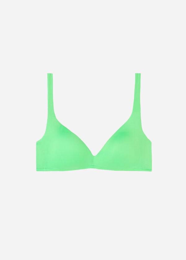 calzedonia padded triangle indonesia eco rosa damen-bikinioberteil mint