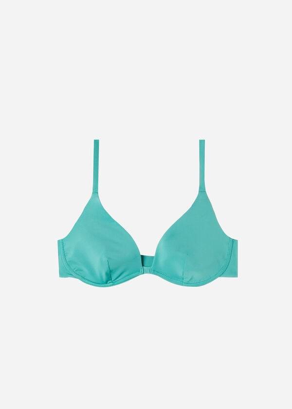 türkisfarbene calzedonia push-up-bikini-oberteile aus indonesien Öko für damen