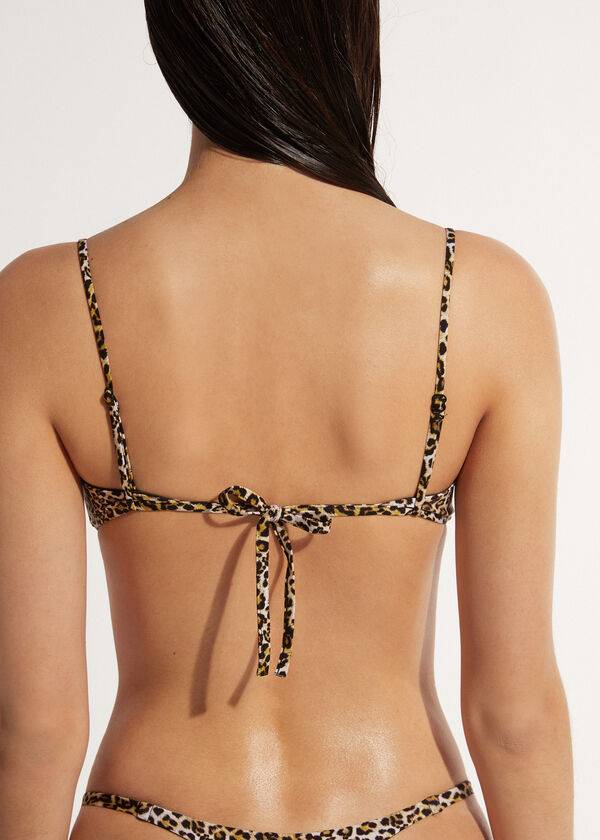 brauneschwarze calzedonia tank malindi damen-bikini-oberteile