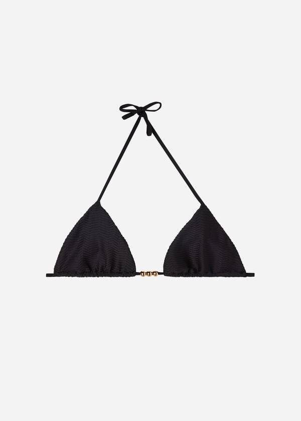 schwarze calzedonia triangel-bikini-oberteile für damen modell casablanca